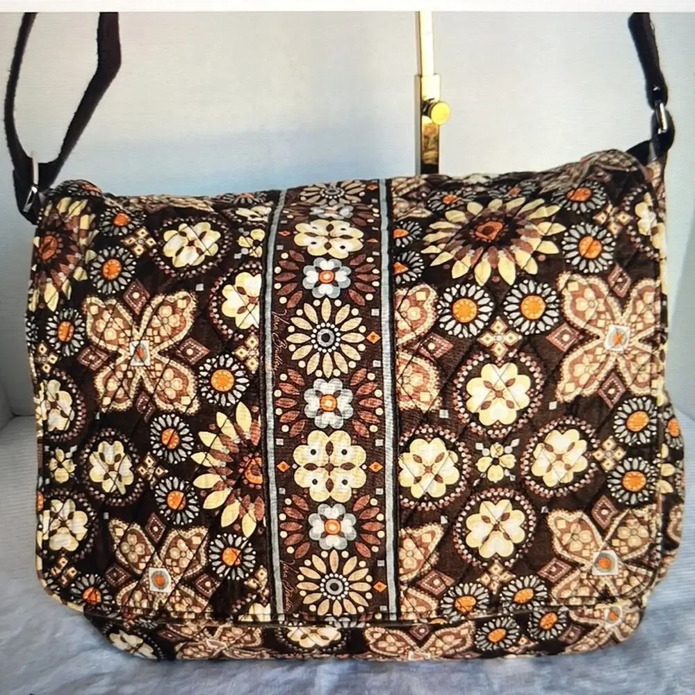 Vera Bradley Messenger Diaper Bag NO CHANGING PAD Retired Pattern Canyon…